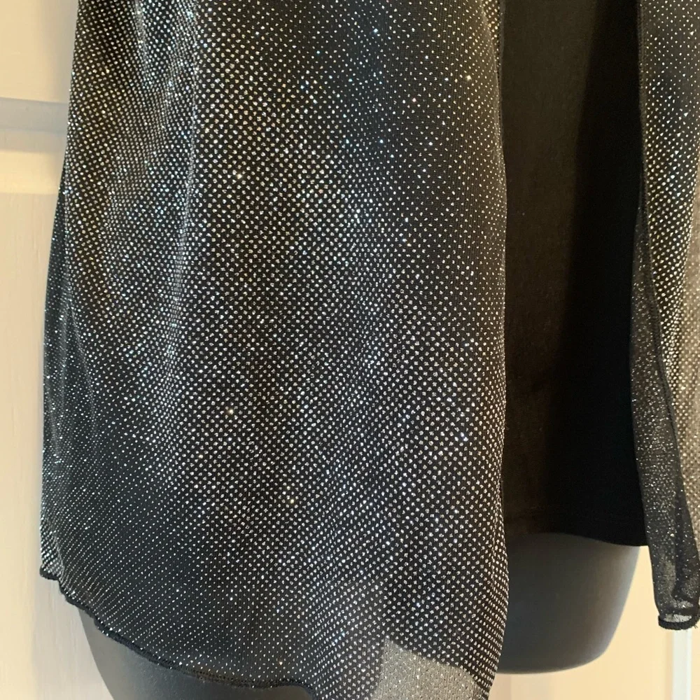 Vintage Atelier 29 shimmer split front tank top , size Small - Picture 4 of 6